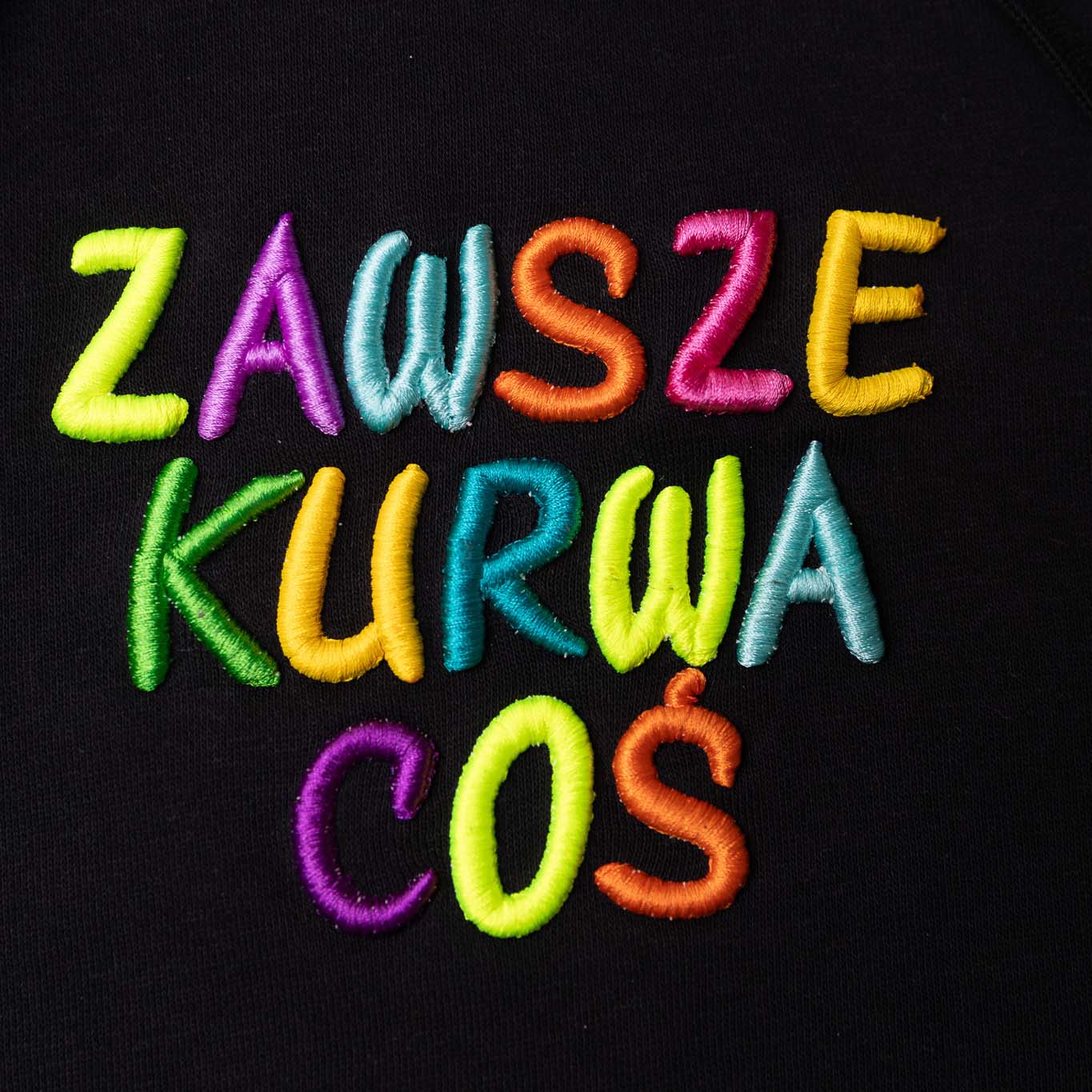 Bluza z Twoim napisem 3D kolorowe literki