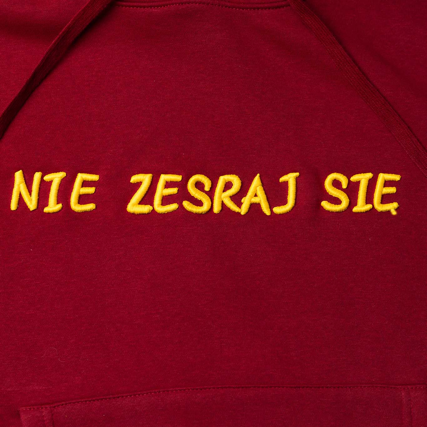 Bluza haft 3D Nie zesraj się