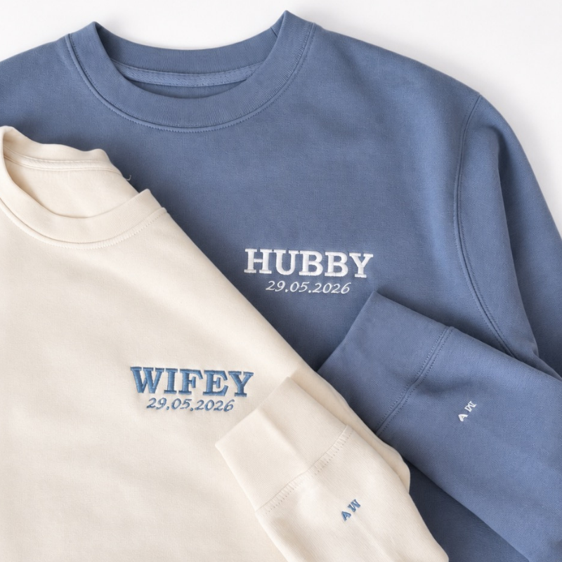 Zestaw 2 Bluzy  Mąż i Żona
