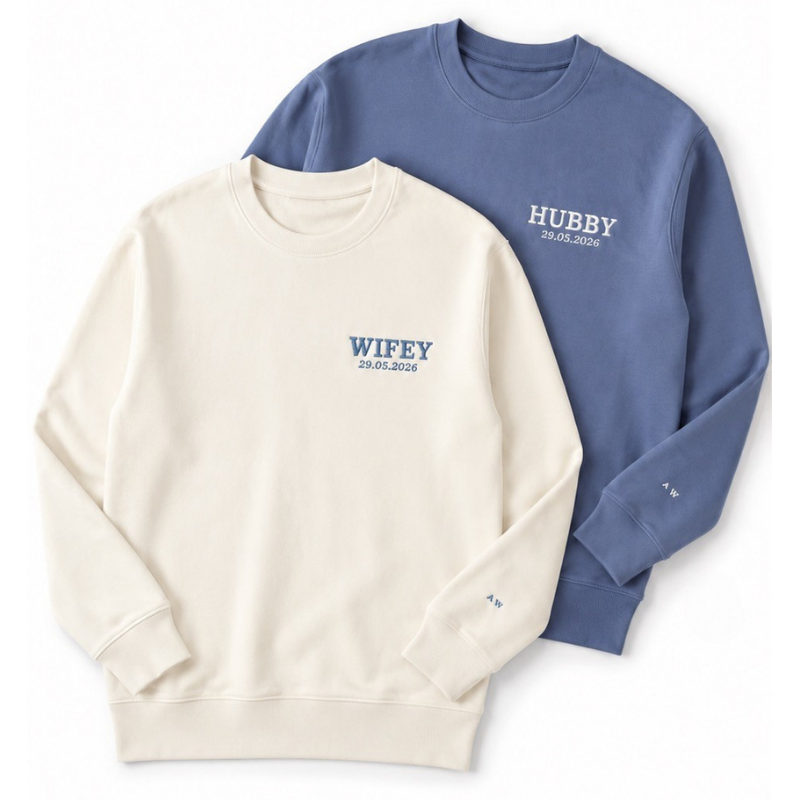 Zestaw 2 Bluzy  Mąż i Żona